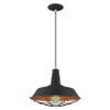 Livex Lighting 41184-66 Metal - 1-Light Mini Pendant, Brushed Aluminum view 4