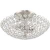 Livex Lighting 2-Light Ceiling Mount, Brushed Nickel view 4