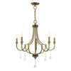 Livex Lighting 5-Light Chandelier, Polished Brass view 2