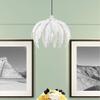 Livex Lighting 41231-60 Acanthus - One Light Mini Pendant, Antique White Finish with Antique White Metal Shade view 2