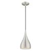 Livex Lighting 41171-72 Metal - 1-Light Mini Pendant, White view 4