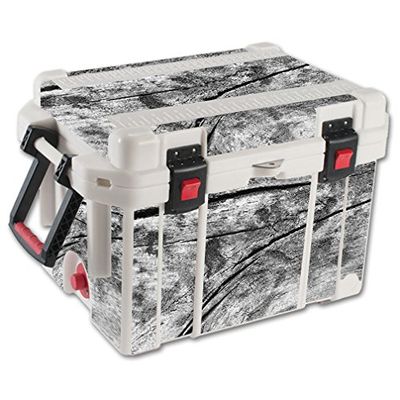 MightySkins (Cooler Not Included) Skin Compatible With Pelican 45 qt Cooler Dead Wood | Protective, Durable, and Unique Vinyl Decal wrap cover | Easy To Apply, Remove, and Change Styles | Made in the USA