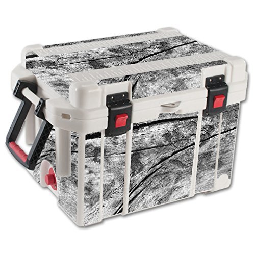 MightySkins (Cooler Not Included) Skin Compatible With Pelican 45 qt Cooler Dead Wood | Protective, Durable, and Unique Vinyl Decal wrap cover | Easy To Apply, Remove, and Change Styles | Made in the USA
