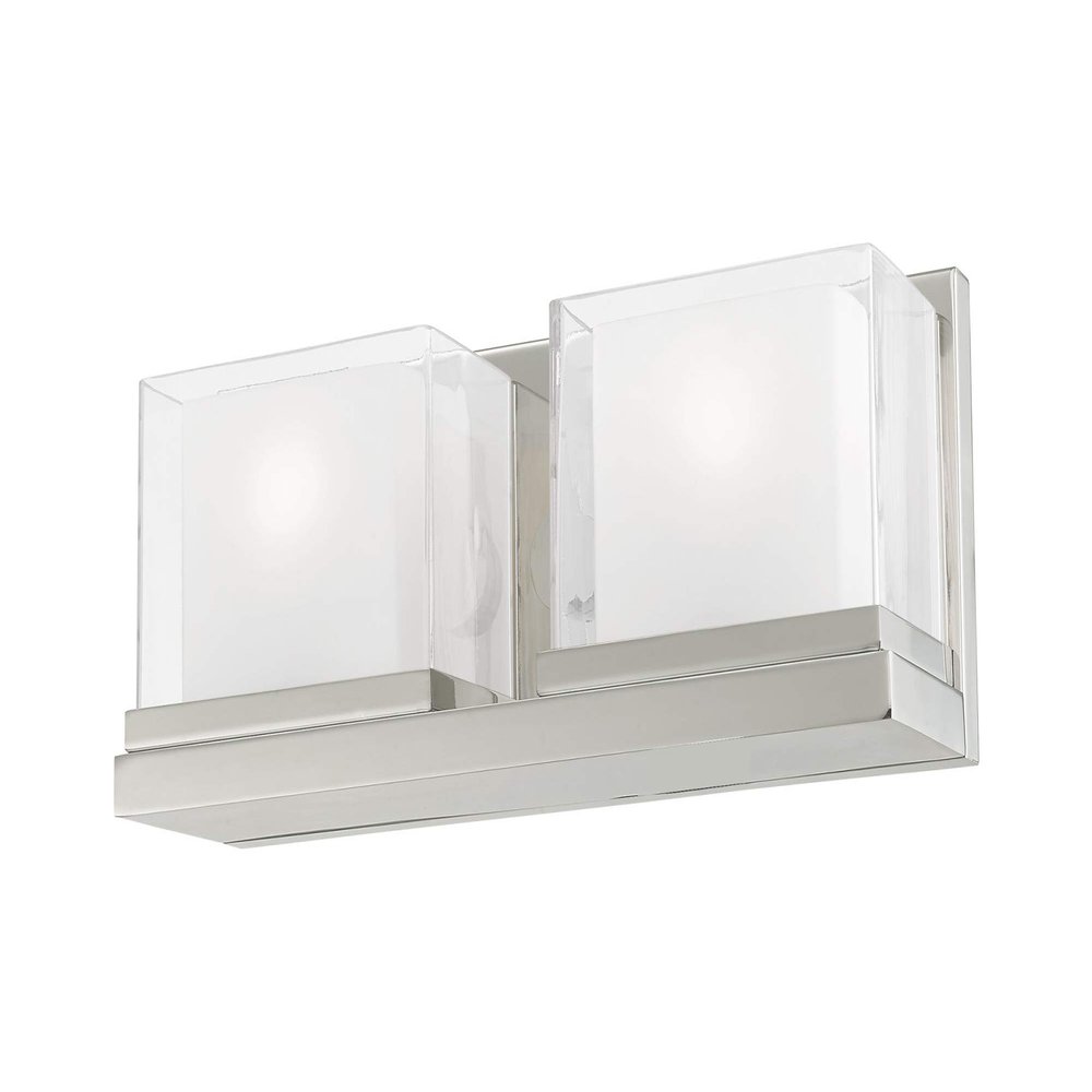 Livex Lighting 2 Lt Polished Chrome Bath Vanity 10122-05