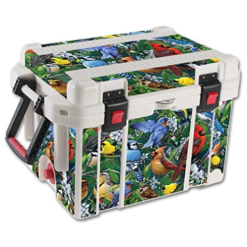 MightySkins (Cooler Not Included) Skin Compatible With Pelican 45 qt Cooler Backyard Gathering | Protective, Durable, and Unique Vinyl Decal wrap cover | Easy To Apply, Remove, and Change Styles | Made in the USA