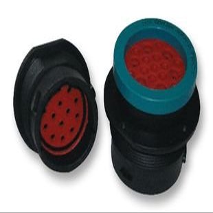 DEUTSCH HDP24-24-47PE-L017 Receptacle, JAM NUT, HDP, 47WAY, PIN