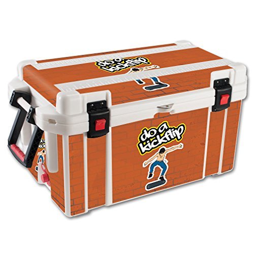 MightySkins (Cooler Not Included) Skin Compatible With Pelican 65 qt Cooler Kickflip | Protective, Durable, and Unique Vinyl Decal wrap cover | Easy To Apply, Remove, and Change Styles | Made in the USA