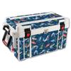 MightySkins (Cooler Not Included) Skin Compatible With Pelican 65 qt Cooler Saltwater Compass | Protective, Durable, and Unique Vinyl Decal wrap cover | Easy To Apply, Remove, and Change Styles | Made in the USA view 1