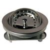 LASCO 03-1031 EZ on Style Kitchen Sink Basket Strainer Assembly with Three Bolt Installation, Chrome view 1