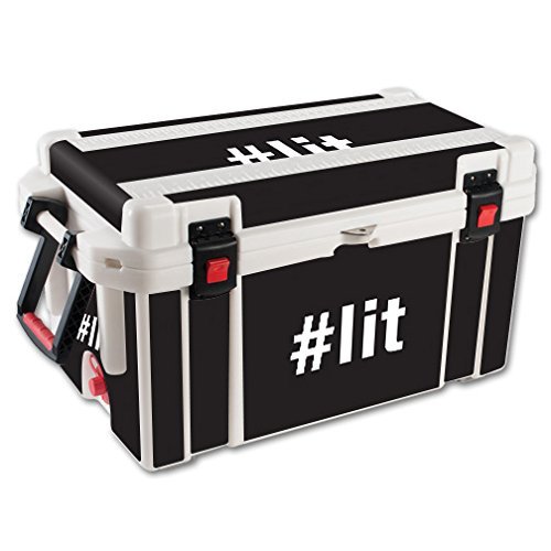 MightySkins (Cooler Not Included) Skin Compatible With Pelican 65 qt Cooler Lit 2 | Protective, Durable, and Unique Vinyl Decal wrap cover | Easy To Apply, Remove, and Change Styles | Made in the USA