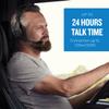 BlueParrott B550-XT Mono Bluetooth Wireless Headphones 96% Noise Canceling Over Head Trucker Headset with Mic, 100% Voice Control, IP54-Rated Protection, 24 hrs. Talk Time, Black view 4