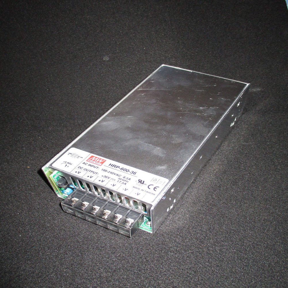 MW Mean Well HRP-600-36 36V 17.5A 600W Single Output with PFC Function Power Supply