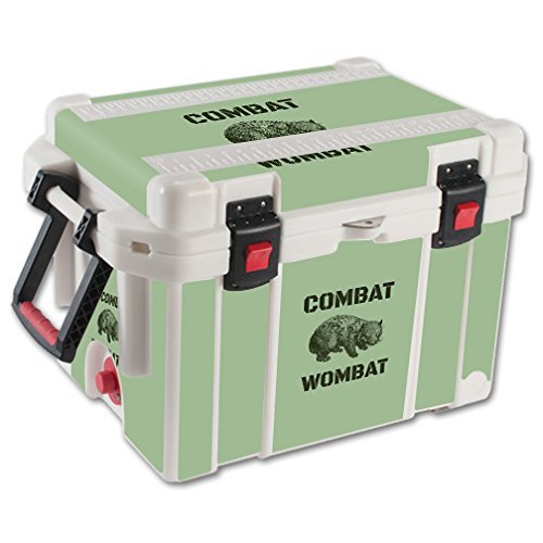 MightySkins (Cooler Not Included) Skin Compatible With Pelican 35 qt Cooler Combat Wombat | Protective, Durable, and Unique Vinyl Decal wrap cover | Easy To Apply, Remove, and Change Styles | Made in the USA