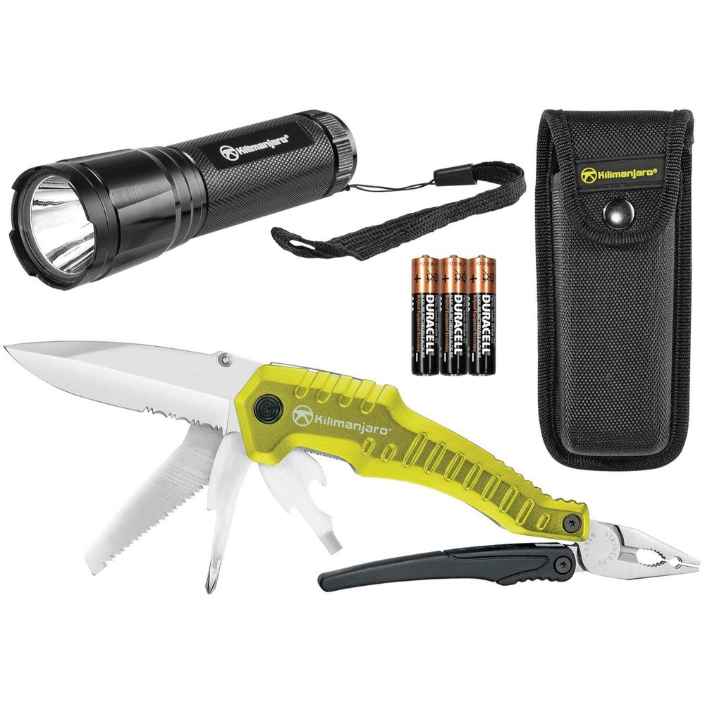Kilmanjaro Multi-Tool and LED Flashlight Set