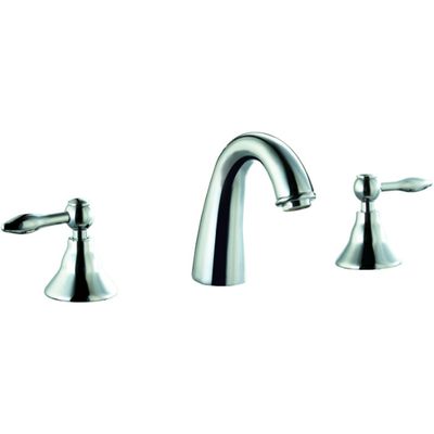 Dawn AB13 1018C 3-Hole, 2-Handle Widespread Lavatory Faucet, Chrome