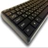 USB Keyboard with Russian English (Cyrillic) Letters/Characters- Full Size Slim Desktop Design view 2