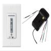 Monte Carlo MCRC3, Four-Speed dimming or On/Off Toggle Wall Control (Hard-Wire) view 1