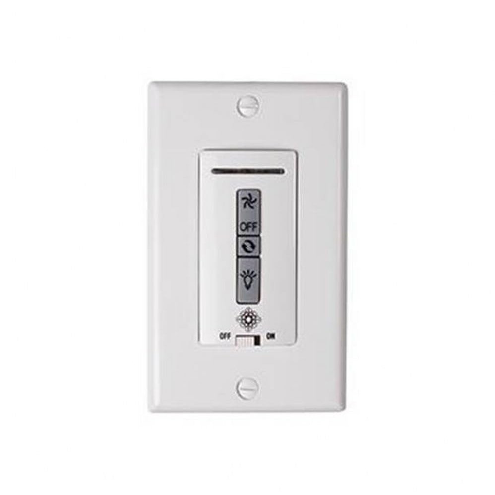 Monte Carlo MCRC3RW Fan Accessory NEO Remote Control Collection Hardwired Wall Mount Transmitter Only, 3-Speed (Requires Receiver)