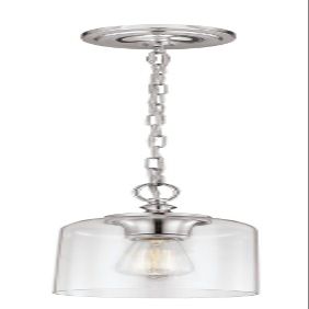 Clear Glass Mini Pendant