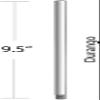 Savoy House 7-EXT-41 Mini Pendant Accessory Mounting System Hanging Rod, Durango view 3