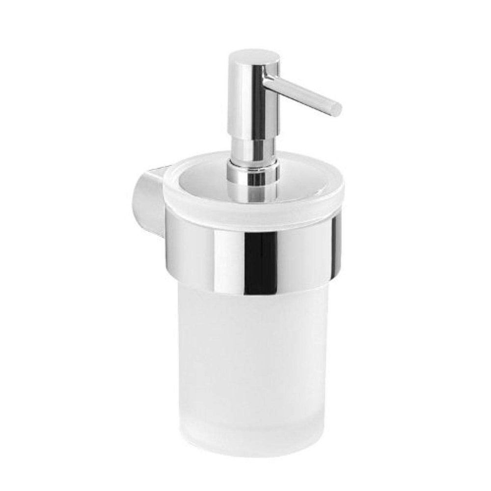 Gedy Gedy PI81-13 Wall Mount Frosted Glass Mount, Chrome