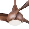 Minka-Aire F844-DK, Light Wave 52" Ceiling Fan with LED Light Kit, Distressed Koa Finish view 3