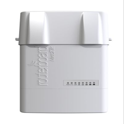 Mikrotik Wireless BaseBox 2 RB912UAG-2HPnD-OUT 2.4Ghz AP/Backbone/CPE with 1x Gigabit Port 2X RPSMA Connectors and 1x miniPCI-e Slot
