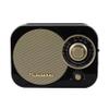 Studebaker SB2000BG Retro Classic Portable AM/FM Radio with Aux Input (Black & Gold) view 2