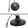 HQRP Set: 2 PCS 3M RP-SMA WiFi Antenna Extension Cable Connector Magnetic Base Compatible with ASUS WL-500g / WL-500g-C/WL-550gE / WL-500g-X + HQRP Coaster view 4