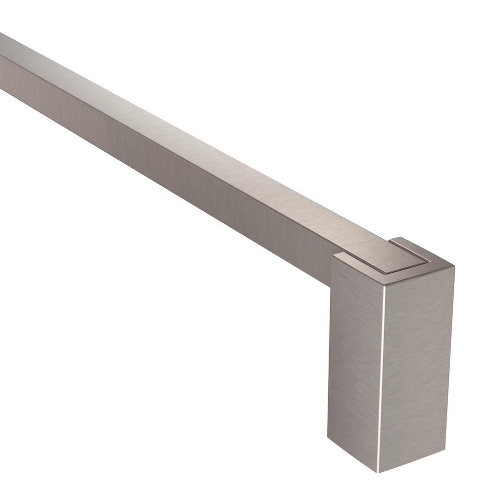 Moen Kyvos Brushed Nickel 18-Inch Single Modern -Towel Bar, BP3718BN