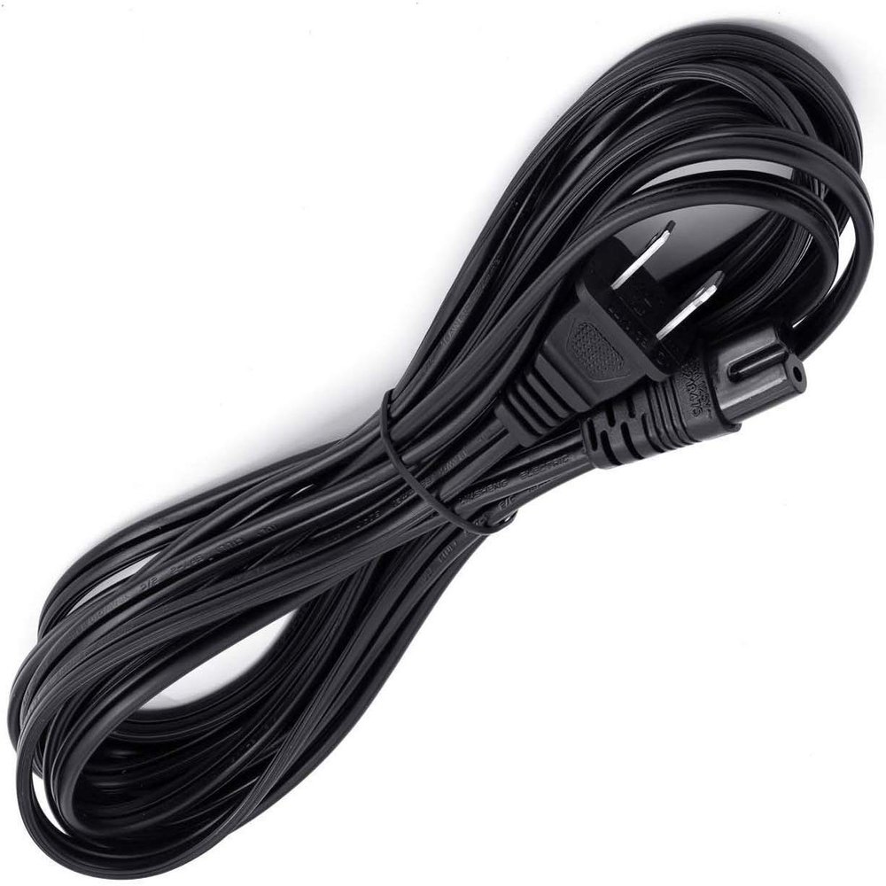 iMBAPrice 15 Feet Extra Long AC Power Adapter Cord Compatible with Apple TV (1st, 2nd & 3rd Generation)
