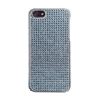 dreamplus DP3093i5S Case for iPhone SE/5s/5, Eileen Lovely Swarovski Blue, Bar Type