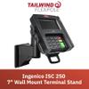 ENS Tailwind Ingenico ISC 250 7" Wall Mount Terminal Stand, Black view 2