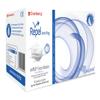 R2970SI Cranberry Repel Series R2970 4-Ply Anti-Fog Earloop Face Mask, Silver/Pearl (Pack of 50) view 1