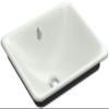 KOHLER 5400-P5-FF Iron Plains Wading Pool Bathroom Sink, Sea Salt view 1