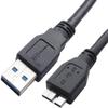 ITD ITANDA USB 3.0 Micro Cable, 3.3FT, Heavy Duty High Speed Hard Drive Cable, USB 3.0 A to Micro B Compatible with Seagate, WD, Toshiba, Westgate, Samsung Galaxy S5, Note 3, Note Pro 12.2 view 1