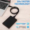 ITD ITANDA USB 3.0 Micro Cable, 3.3FT, Heavy Duty High Speed Hard Drive Cable, USB 3.0 A to Micro B Compatible with Seagate, WD, Toshiba, Westgate, Samsung Galaxy S5, Note 3, Note Pro 12.2 view 4