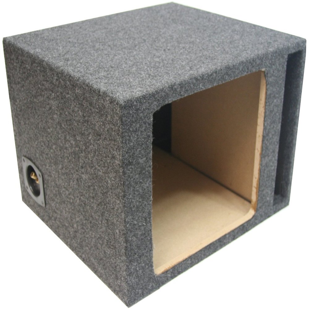 American Sound Connection Car Audio Single 15" Vented Square Sub Box Enclosure fits Kicker L7 Subwoofer