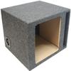 American Sound Connection Car Audio Single 15" Vented Square Sub Box Enclosure fits Kicker L7 Subwoofer view 1