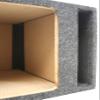 American Sound Connection Car Audio Single 15" Vented Square Sub Box Enclosure fits Kicker L7 Subwoofer view 3