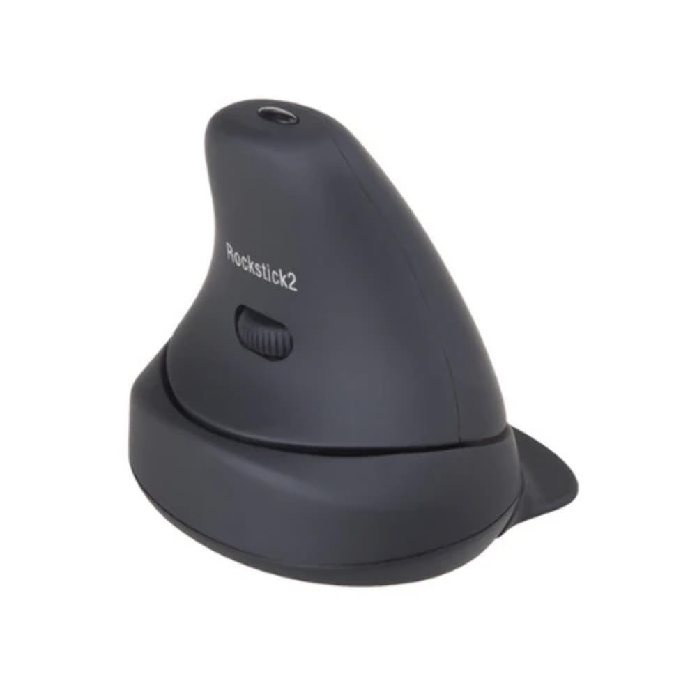 Ergoguys Ergonomic Rockstick 2 Meduim Mouse Wireless KOV-RS200WM, Black