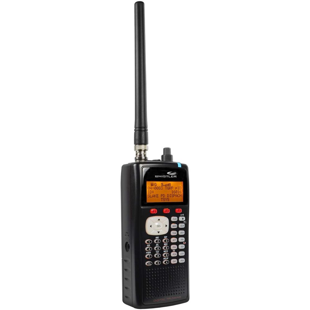 Whistler WS1040 Handheld Digital Scanner  P25 Phase I, Trunking, Same Weather Alerts, Multi-System Support, Programmable, PC Interface, LED & Audio Alerts