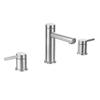 Moen Align Chrome Two-Handle Modern 8-Inch Widespread Bathroom Faucet Trim Kit, Valve Required, T6193 view 1