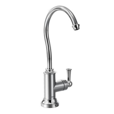 Moen Chrome Sip Traditional Cold Water Kitchen Beverage Faucet with Optional Filtration System, S5510