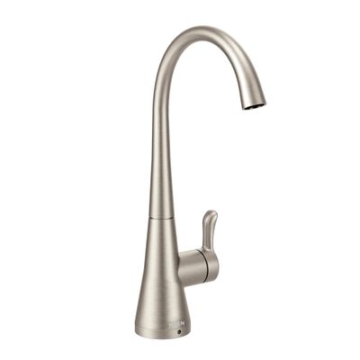 Moen Spot Resist Stainless Sip Transitional Cold Water Kitchen Beverage Faucet with Optional Filtration System, S5520SRS