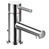 Moen Align Chrome One-Handle Single Hole Low Profile Modern Bathroom Faucet with Drain Assembly, 6191 view 1