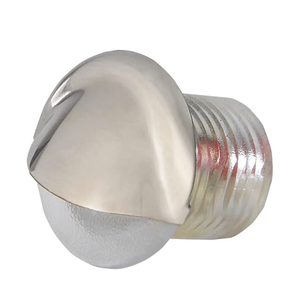 Lumitec Lighting 101230 Stainless Steel Aruba Courtesy Light, Warm White