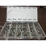 120pc G Industrial Tool Glass Fuse Assortment FUSES CAR Truck Electrical CFA120