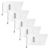 Movo (5 Pack) RC1 Clear Rain Cover for DSLR Camera and Lens up to 18" Long view 1