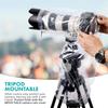 Movo (5 Pack) RC1 Clear Rain Cover for DSLR Camera and Lens up to 18" Long view 2